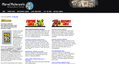 Desktop Screenshot of marvelmasterworks.com